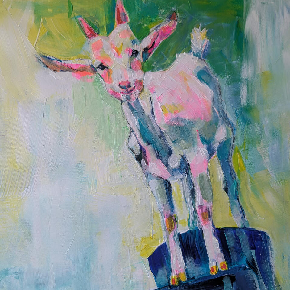 Happy Goat