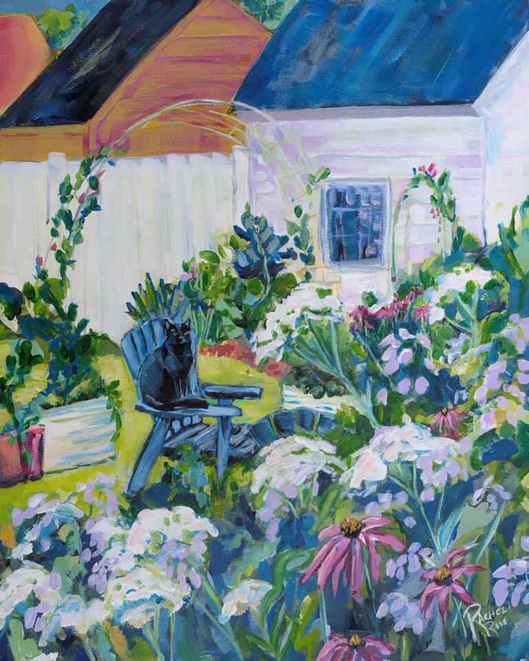 Silas in the Garden